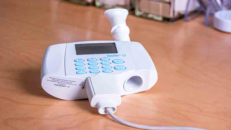 Lungenfunktions-Diagnostik - Spirometrie